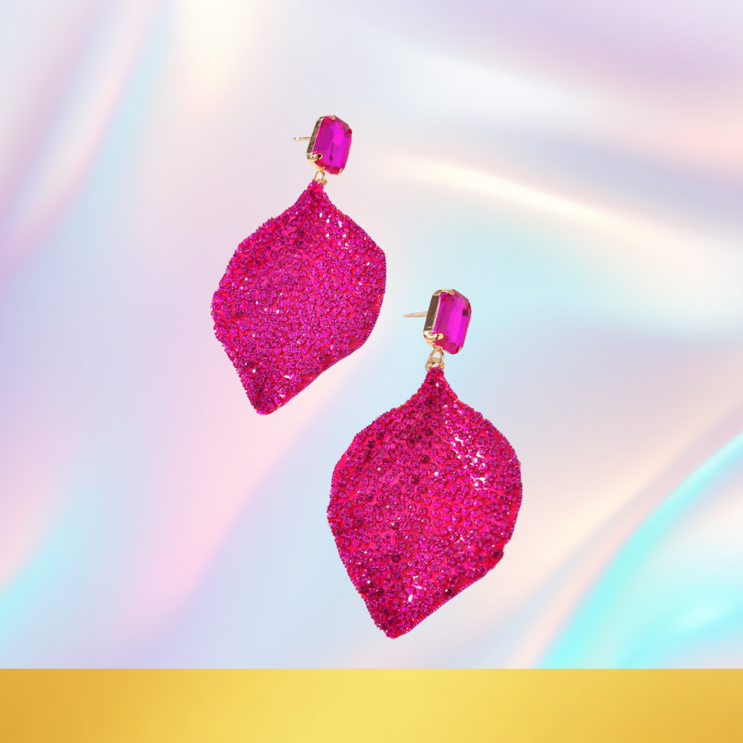 Helen’s Love, Leafy Dangle Earrings