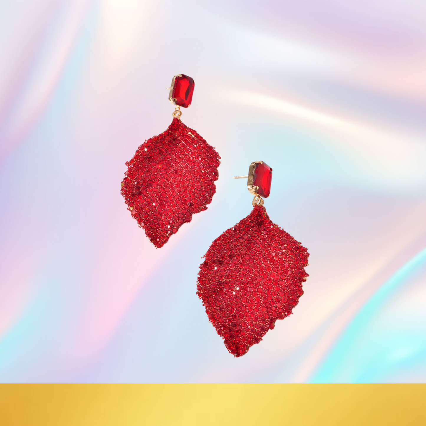 Helen’s Love, Leafy Dangle Earrings