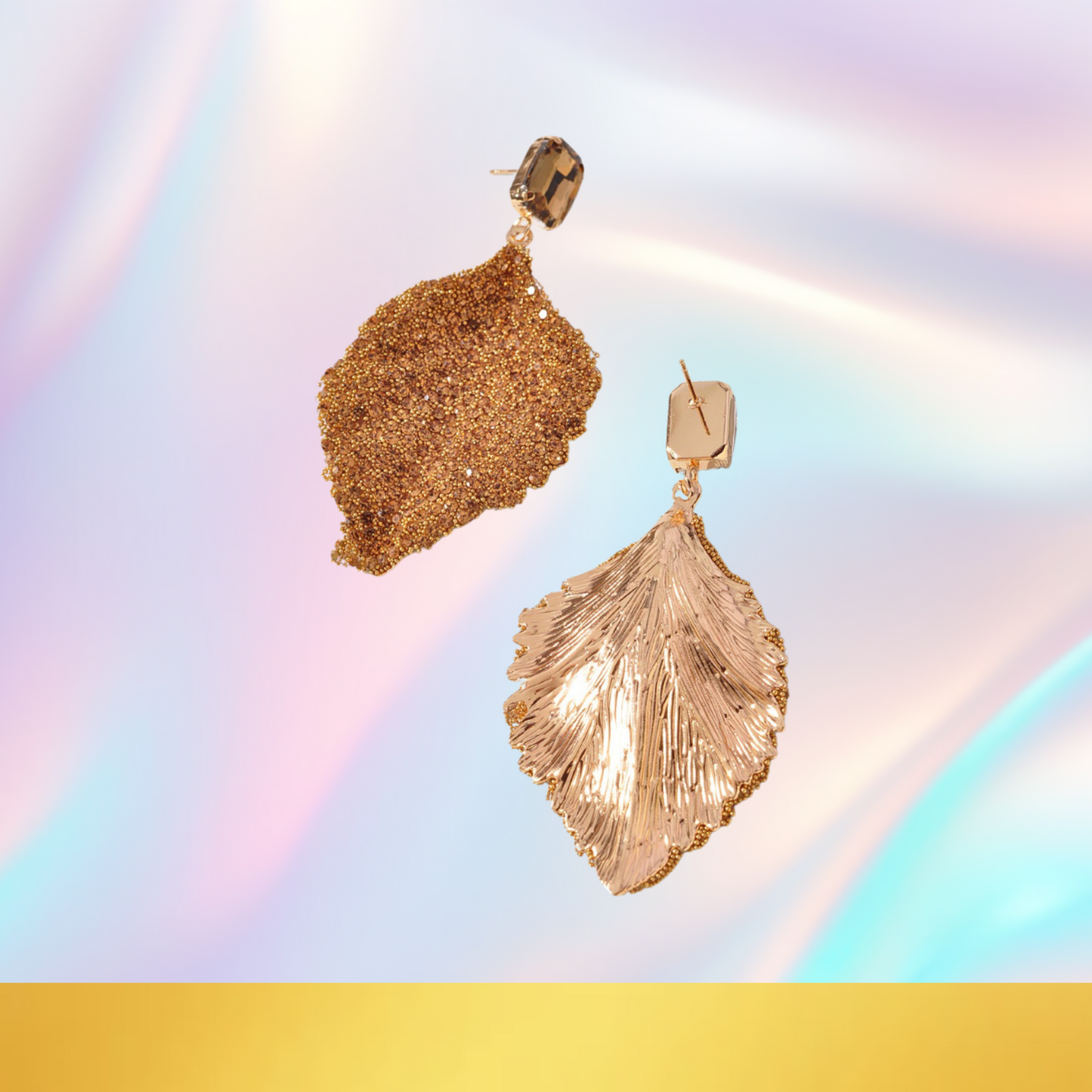 Helen’s Love, Leafy Dangle Earrings